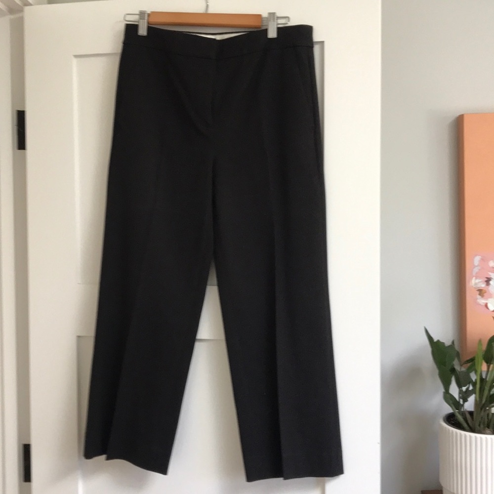 Black J. Crew cropped pants